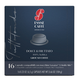 Capsula caffe' conbrio - compatibile con lavazza a modo mio - intenso - essse caffe'