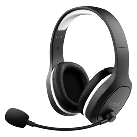 Cuffie gaming wireless con microfono gxt 391thian - nero -trust