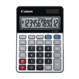 Canon calcolatrice ls-122ts dbl emea grigio