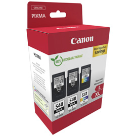 Canon cartuccia ink multipack pg-540lx2/cl-541xl