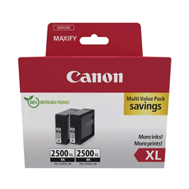 Canon cartuccia ink pgi-2500xl nero conf doppia