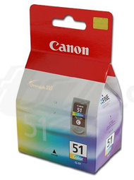 Cartuccia colore cl51 ip2200 mp150 mp170 mp450