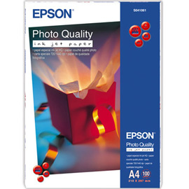 Carta fotografica opaca 100fg 102gr 210x297mm a4 720/1440dpi hq epson