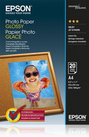 Carta fotografica lucida good 20fg 200gr 210x297mm a4 epson