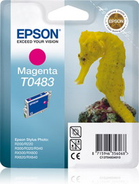 Cartuccia magenta stylus photo r200/220/300/320 rx500/600/620 blister rs