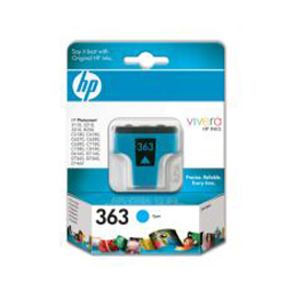 Cartuccia getto d'inchiostro hp 363 ciano