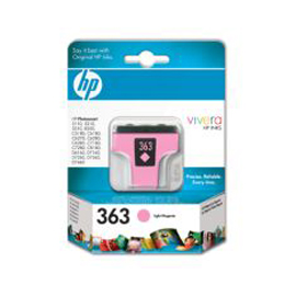 Cartuccia getto d'inchiostro hp 363 magenta chiaro