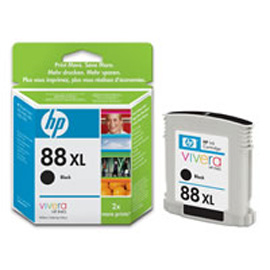 Cartuccia getto d'inchiostro alta capacita' hp 88 nero