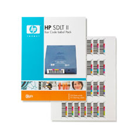 Confezione etichette per codici a barre hp super dlt ii