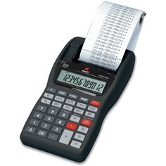 Calcolatrice summa 301 portatile scrivente 12 cifre nero