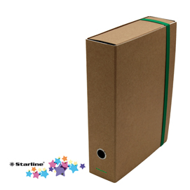 Cartella progetto c/elastico dorso 8cm aria8 fsc starline
