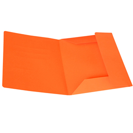 Cartellina 3 lembi - 200 gr - cartoncino bristol - arancio - starline - conf. 25 pezzi