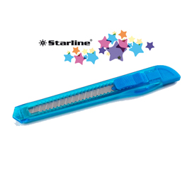 Cutter 9mm con bloccalama basic starline