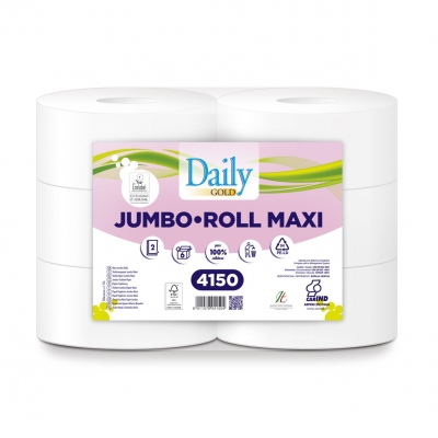 Carta igenica daily gold maxi jumbo 2v pc 6rt