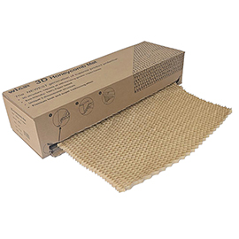 Dispenser in carta alveolare - 55 cm x 30 m - avana - methodo