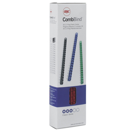Dorsi spirale - 21 anelli - 19 mm - blu - gbc - conf. 100 pezzi