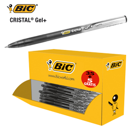 Dispenser value pack 35+5 penne a sfera bic®cristal gel nero