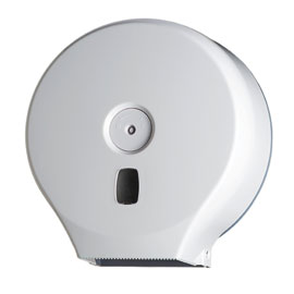 Distributore carta igienica in rotoli minijumbo bianco basic