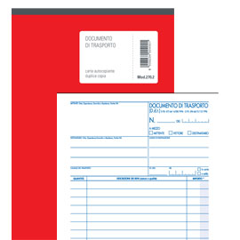 Documento di trasporto 150x225mm 50fgx3 copie(mitt-dest-vett) bm