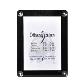 Display informativo a ventose x f.to a3 nero