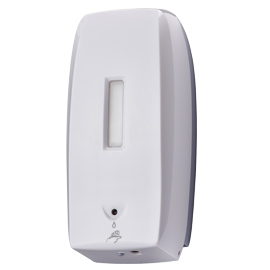 Dispenser automatico x sapone liquido 500ml bianco basica matic