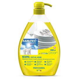 Detergente stoviglie neopol piatti gel 1lt sanitec