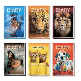 Diario 12 mesi animal friends riplast