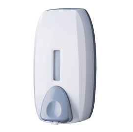 Dispenser basica mousse 750ml bianco/grigio