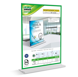 Display con base a t a4 - 21x30cm lebez