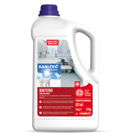 Detergente disinfettante bakterio 5kg pino balsamico sanitec