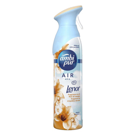 Deodorante per ambienti lenor - elimina ordori - 300 ml - oro e fiori di vaniglia - ambi pur