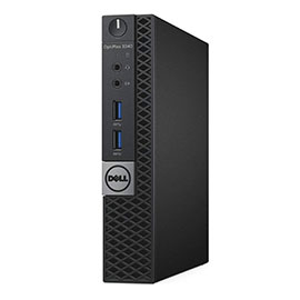 Dell pc desk top 3040 mff i3-6100t/8gb/256gb-ssd/w10p cmar