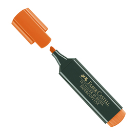 Evidenziatore textliner arancio faber-castell