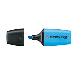 Evidenziatore stabilo boss mini azzurro