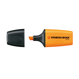 Evidenziatore stabilo boss mini arancio