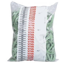 Elastico fettuccia verde Ø40 t5 sacco da 1kg