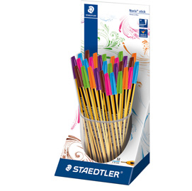Expo 30 penna a sfera 434 noris stick colori moda assortiti 0,35mm staedtler