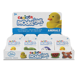 Expo 16 pot 30gr tema animali model light carioca