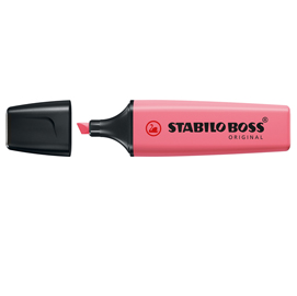 Evidenziatore stabilo boss pastel fior di ciliegio 70/150