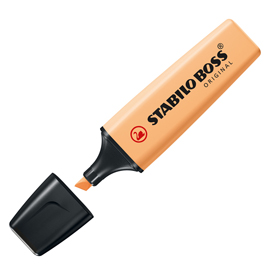 Evidenziatore stabilo boss pastel 70/125 - arancione papaya - stabilo