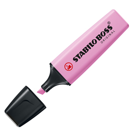 Evidenziatore stabilo boss pastel 70/158 - fucsia freddo - stabilo
