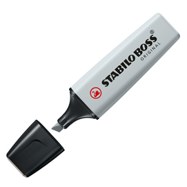 Evidenziatore stabilo boss pastel 70/194 - grigio polvere - stabilo