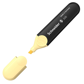 Evidenziatore job - ppl - punta 1,5 mm - giallo pastello - schneider