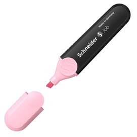 Evidenziatore job - ppl - punta 1,5 mm - rosa pastello - schneider