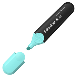 Evidenziatore job - ppl - punta 1,5 mm - azzurro pastello - schneider