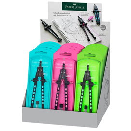 COMPASSO E ACCESSORI SET 5 PEZZI FABER-CASTELL