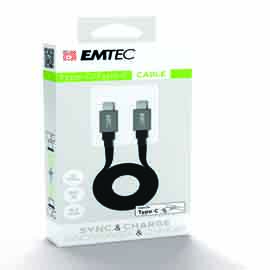 Emtec cavo type-c to type -c 2.0