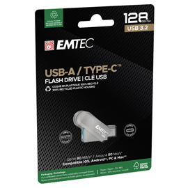 Emtec memoria type-c  c280 128gb