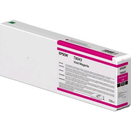 Epson cartuccia magenta t804300 ultrachrome hdx/hd 700ml