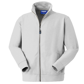 Felpa canberra - taglia m - cotone/pe - bianco - rossini